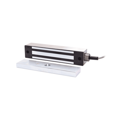 Chapa Magnetica 600 Lbs Para Uso en Exterior / IP65 / Con Cordón Armado