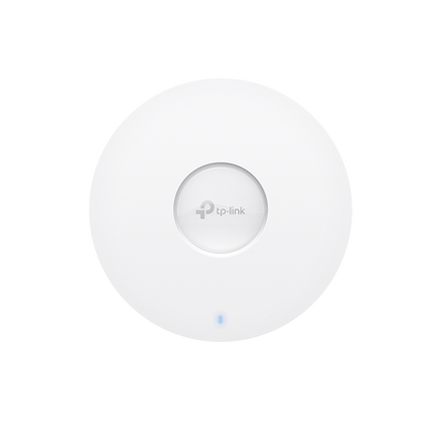 Punto de Acceso Omada / Wi-Fi 6 AX5400 MU-MIMO 4x4 / Mesh Omada / Alta Densidad de Usuarios / Configuración por Controlador o Stand-Alone / Para Montaje en Techo/pared / Alimentación PoE+