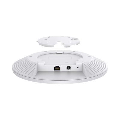 Punto de Acceso Omada / Wi-Fi 7 BE10000 MU-MIMO 2x2 / 1 Puerto 10 Gbps / Mesh Omada / Operaciones Multiencale (MLO) / Configuración por Controlador o Stand-Alone / Para Montaje en Techo/pared / Alimentación PoE+