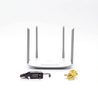 Router Inalámbrico ISP / Doble Banda AC1200 / 4 Antenas Externas / 3 Puertos LAN 10/100/1000 Mbps / 1 Puerto WAN 10/100/1000 Mbps / Compatible con AgiNet Config - AgiNet ACS (Gestiónr remota)