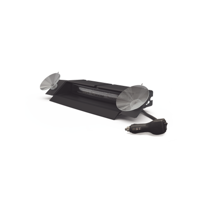 Luz de Visera, Dual color, Rojo/Claro con enchufe para automóvil