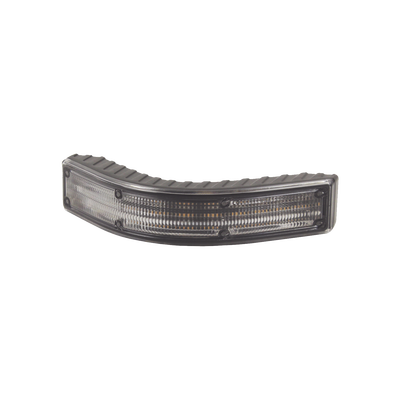 Luz direccional de esquina, 12 Led,12-24 Vcc, Lente transparente, ámbar/blanco