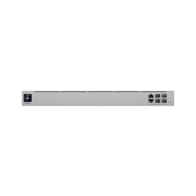 EFG UniFi Enterprise Next Generation Gateway, Hasta 500+ Dispositivos UniFi, Hasta 5,000+ Clientes, Enrutamiento IPS 12.5 Gbps, Alta Disponibilidad, Puertos 25G/10G/2.5G, Doble PSU Redundante, Pantalla Táctil