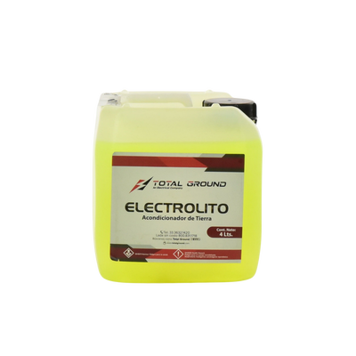 Líquido Mejorador de Conductividad de Terreno, en presentación de 1 Galon.
