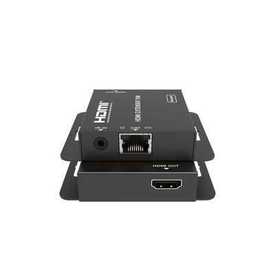 Splitter HDMI 1x4 | Extensor HDMI | 4K@30Hz 40m | 1080p@60Hz 70m | Función PoC | 4:4:4