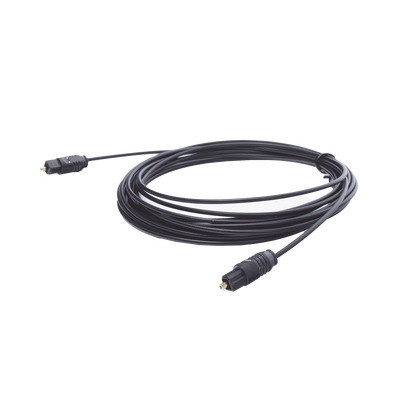Cable Toslink de Fibra Óptica de 4.6m | Ideal para Mandar Audio Digital para Sistemas de Alta Calida | Compatible con Amplificadores VSSL