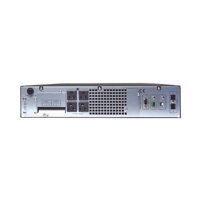 UPS de 2000VA/1800W / Topología On-Line Doble Conversión / Entrada y Salida de 120 Vca / Clavija de Entrada NEMA 5-20P / Pantalla LCD Configurable / Formato Rack/Torre
