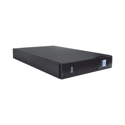 UPS de 2000VA/1800W / Topología On-Line Doble Conversión / Entrada y Salida de 120 Vca / Clavija de Entrada NEMA 5-20P / Pantalla LCD Configurable / Formato Rack/Torre