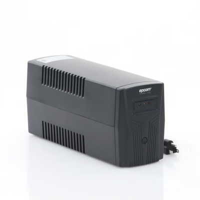 UPS de 850VA/510W / Topología Línea Interactiva / Entrada y Salida 120 Vca / Regulador de Voltaje AVR 80-150 Vca / Clavija NEMA 5-15P / 4 Tomas NEMA 5-15R /Sin RJ11 ni RJ45