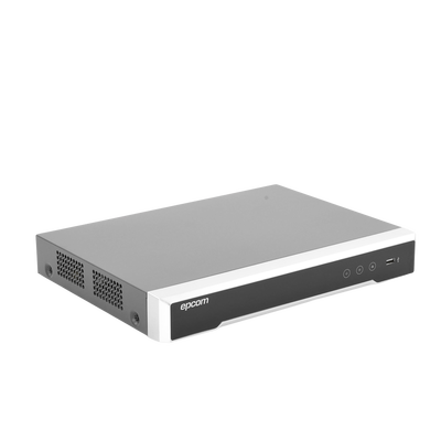 DVR 4 Canales TurboHD + 4 Canales IP/ 8 Megapixel/ Acusense/ Audio por coaxitron / 1 Bahía de Disco Duro /4 Entradas de Alarma / 1 Salida de Alarma / H.265+