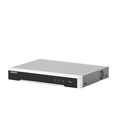 DVR 8 Canales 4K TurboHD + 8 Canales IP/ 8 Megapixel / Acusense / Audio por Coaxitron/ 1 Bahía de Disco Duro / 4 canales de audio / 8 Entradas de Alarma / 4 Salida de Alarma / H.265+