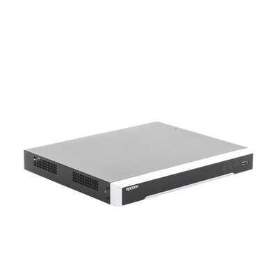 DVR 16 Canales TurboHD + 16 Canales IP / 8 Megapixel (4K) / Acusense (Evita Falsas Alarmas) / Audio por Coaxitron / 2 Bahías de Disco Duro / Salida de Video en 4K / 8 Entradas de Alarma / 4 Salidas de Alarma / H.265+