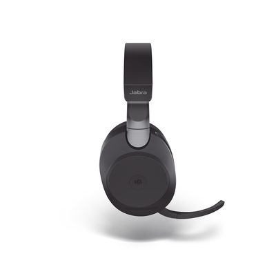 Jabra Evolve2 85, Auricular stereo versión MS con cancelación de ruido activa, dongle USB-A indicador de ocupado (Busylight)(28599-999-999)
