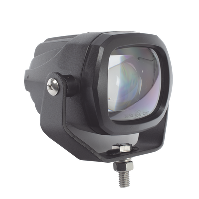 Luz LED de advertencia peatonal de flecha móvil para montacargas y vehículos