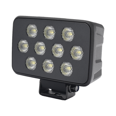 Luz de Trabajo Ultra brillante Cuadrada, 10 LED, 8937 Lúmenes, 12-24 Vcd