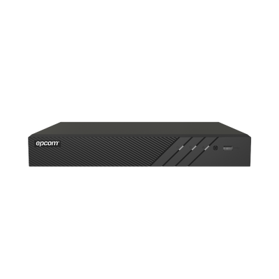 DVR 4 Canales TURBOHD + 2 Canales IP / 8 Megapixel (4K) / Audio Bidireccional por Coaxitron / ACUSENSE / Reconocimiento Facial / 1 Bahía de Disco Duro / Salida de Video en Full HD / H.265+