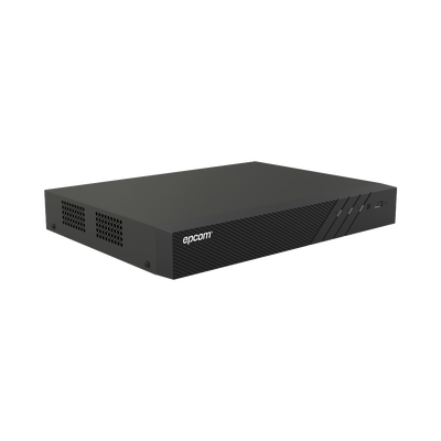 DVR 8 Canales TURBOHD + 4 Canales IP / 8 Megapixel (4K) / Audio Bidireccional por Coaxitron / ACUSENSE / Reconocimiento Facial / 1 Bahía de Disco Duro / Salida de Video en 4K / H.265+