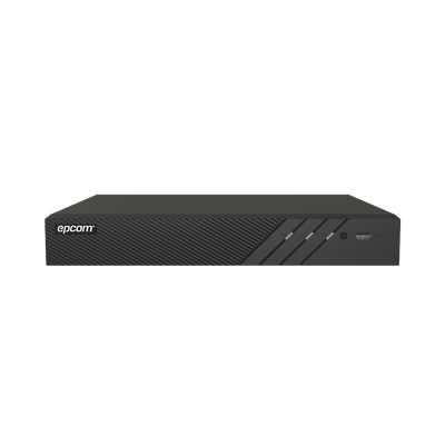 DVR 8 Canales TURBOHD + 4 Canales IP / 8 Megapixel (4K) / Audio Bidireccional por Coaxitron / ACUSENSE / Reconocimiento Facial / 1 Bahía de Disco Duro / Salida de Video en 4K / H.265+