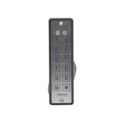 Lector ultra delgado de proximidad con teclado, capacidad de lectura de tarjetas de proximidad de 125 Khz (tipo EM y HID)