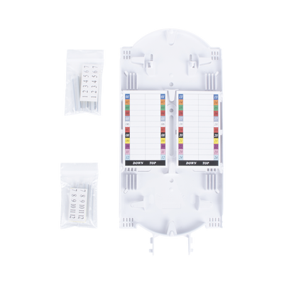 Charola de Empalme para Fibra Óptica, 24 empalmes, para uso con FOSC-220J-A104