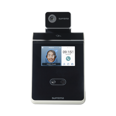 FaceStation 2 Lector Facial/ Notificación por Temperatura Alta / Bluetooth MultiClass SE Dual RFID (125KHZ EM HID PROX 13.56MHZ Mifare DesFire / EV1 FELICA ICLASS S) Compatible con BioStar2