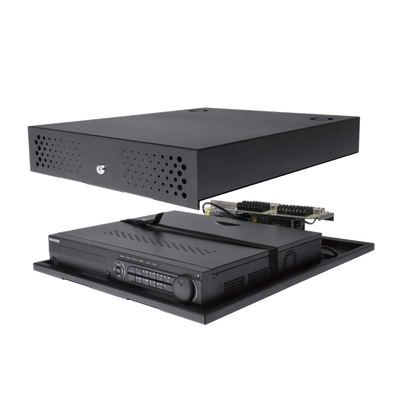 Fuente de Poder/ 16 Salidas/ 12-13.2 Vdc@10A. ¡CON ESPACIO PARA RESGUARDAR SU DVR/NVR!