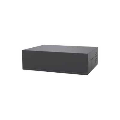Gabinete Metálico de Seguridad para DVR/NVR. Tamaño Max. de DVR/NVR: 440 x 177 x 462 mm (An. x Al. x Prof.)