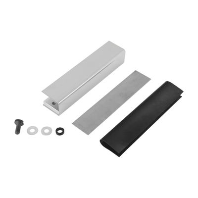 Montaje "U" para Puertas de Vidrio/ 3/4" de Grosor/Para chapas magnéticas de 600 y 750 lbs / Ajuste por Opresores