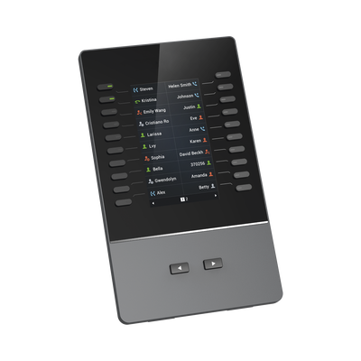 Modulo de extensión para modelos GRP2615, GRP2624, GRP2650 & GRP2670 y al Videoteléfono IP GXV3350 & GXV3450 de Grandstream.
