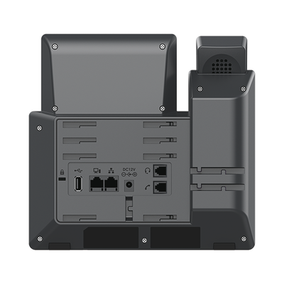 Teléfono IP Wi-Fi, Grado Operador, 8 líneas SIP con 4 cuentas, pantalla a color 2.8", puertos Gigabit, Bluetooth, PoE, codec Opus, IPV4/IPV6 con gestión en la nube GDMS
