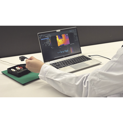 MINI2PLUSV2 - Cámara Termográfica Portátil para Celulares (Android) / Conector Tipo USB - C / Lente 3.5 mm / IP40 / JPEG (Imagen) / Video (MP4) / Rango de Medición de -20°C a 400°C