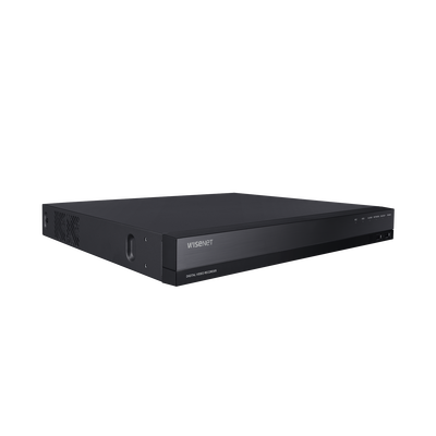 DVR 18 Canales (16 Analogicos + 2 IP) hasta 8 MP/ Soporta 4 Tecnologías (AHD, TVI, CVI, CVBS) / 2 bahias HDD (no incluidos)
