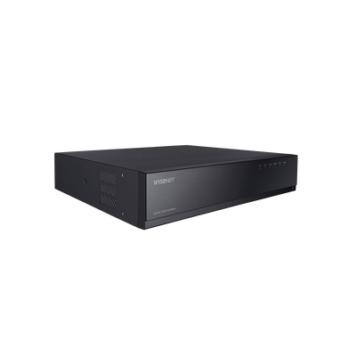 DVR 18 Canales (16 Analogicos + 2 IP) hasta 8 MP/ Soporta 4 Tecnologías (AHD, TVI, CVI, CVBS) / 8 bahias HDD (no incluidos)