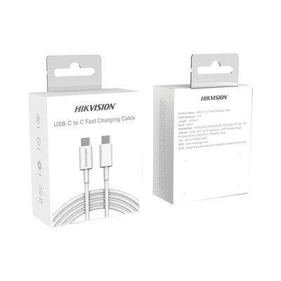 Cable USB-C a USB-C / 1 Metro / Ideal para Celulares Android / Carga Rápida 3 Amp / Carga y Sincronización de Datos / 480 Mbps / 60 Watts