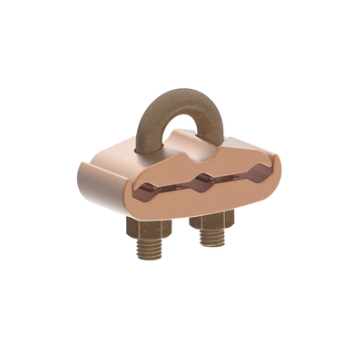 Conector Mecánico para 3 Cables para Calibre 4 AWG - 2/0 AWG a Tubería de 3/8" o Varilla 5/8" - 3/4" Perno 3/8".