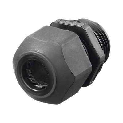 Conector de Cable, Estilo Europeo, para Conductores de 0.17" a 0.45", para Conduit 1/2", Color Gris.