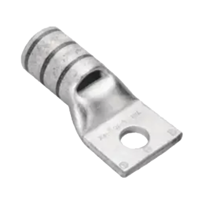 Terminal de Compresión de Ojillo para Tornillo 1/4 y Cable 2 AWG.