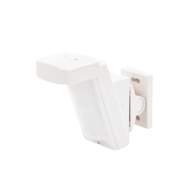 Detector de Movimiento / 100% Exterior / Cableado / Hasta 12 metros a 85° de cobertura/ Instalación a 3 metros / Compatible con cualquier panel de alarma