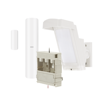 Detector de Movimiento PIR Antimascara / 100% Exterior / Inalámbrico / Hasta 12 metros a 85°; de cobertura/ Instalación a 3 metros / Incluye transmisor DS-PDMC-EG2-WB(B) para paneles AXPRO