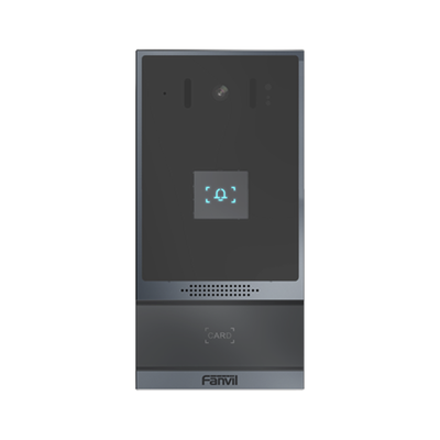 Videoportero SIP i62, 2 relevadores con botón para llamada, anti-vandálico, IP66 y IK07, PoE, Botón físico