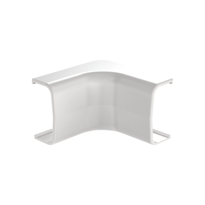 Esquinero interior, para uso con canaleta LD5, material ABS, Color Blanco