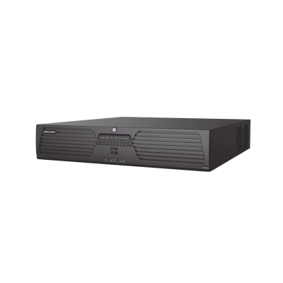 NVR 12 Megapixel (4K) / 64 Canales IP / 8 Bahías de Disco Duro / 2 Tarjetas de Red / Soporta RAID / HDMI en 4K / Soporta POS / Reconocimiento Facial / Bases de Datos / Hasta 100,000 Fotografías