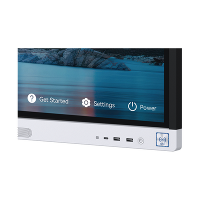 HUAWEI IdeaHub B3, Pantalla interactiva para Colaboración Inteligente, 75", 4K UHD, Harmony, Wi-Fi 6, Seguimiento de Voz, BYOM, Administración desde la Nube Gratis, blanco Jade