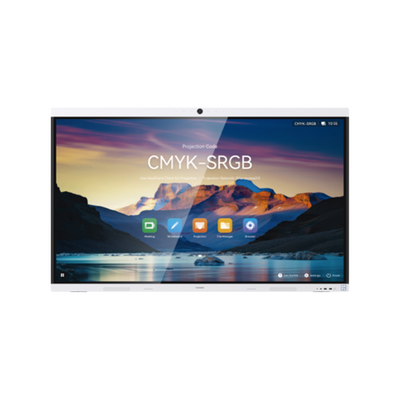 HUAWEI IdeaHub B3, Pantalla interactiva para Colaboración Inteligente, 86", 4K UHD, Harmony, Wi-Fi 6, Seguimiento de Voz, BYOM, Administración desde la Nube Gratis, blanco Jade