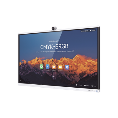 HUAWEI IdeaHub S2, Pantalla interactiva para Colaboración Inteligente, 86", 4K UHD, Harmony OS, Wi-Fi 6, Cámara inteligente, Funcionalidad BYOM.