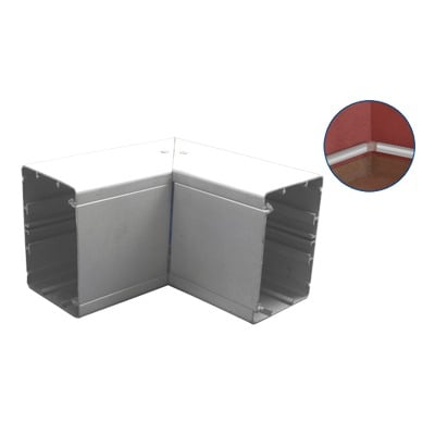 Esquinero interior de Aluminio, para canaleta INKA151 (8420-81001)