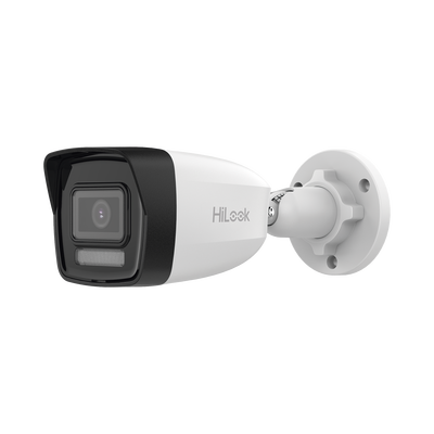 HiLook Series / Bala IP 4 Megapixel / Lente 2.8 mm / 30 mts IR / Micrófono Integrado / Exterior IP67 / PoE / dWDR / H.265+ / ONVIF
