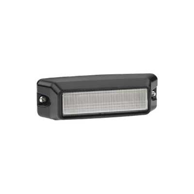 Luz Auxiliar de 12 LED´s en color Azul / Rojo, con mica tranparente.