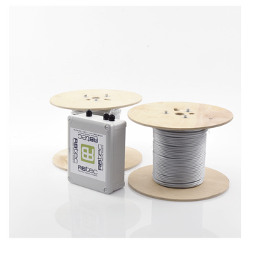 Kit de Cable Sensor Perimetral Para Cercas Ciclonicas IRONCLAD/ 305 METROS / 2 ZONAS; 152 METROS POR ZONA / Sin Falsas Alarmas por Viento / TODO Incluido TARJETA LPU400/ Calibración por Software