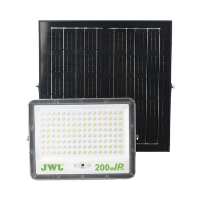 Reflector de 200 W con Panel Solar / Batería 3.2 V CD / T.C.C. 6 500 K / IP65.
